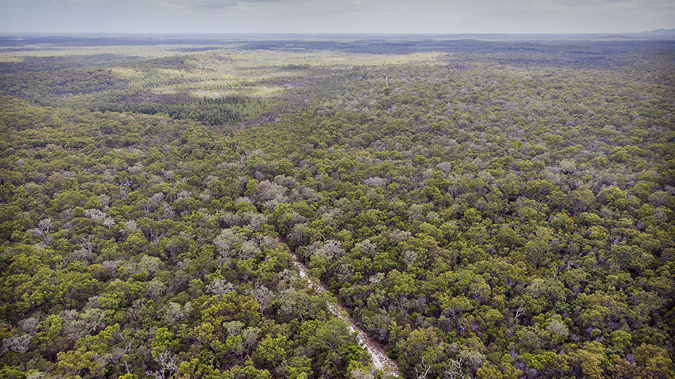 Littabella national aerial view