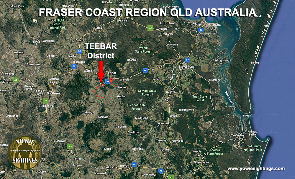 Fraser Coast QLD map